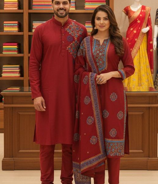 Couple Salwar Kameez Panjabi